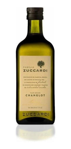 Aceite Oliva Zuccardi Changlot 500cc